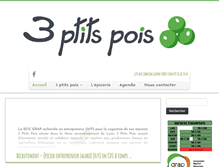 Tablet Screenshot of 3ptitspois.fr